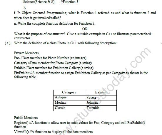 CBSE Class 12 Computer Science Question Paper 2022 Set B Solved 7