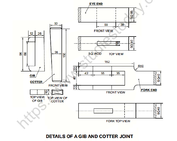 CBSE Class 12 Engineering Graphics Sample Paper 2021 Set B