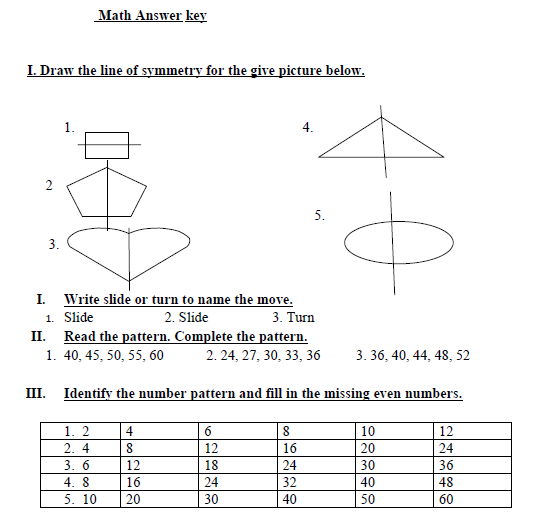 GRADE2 final math worksheet 6