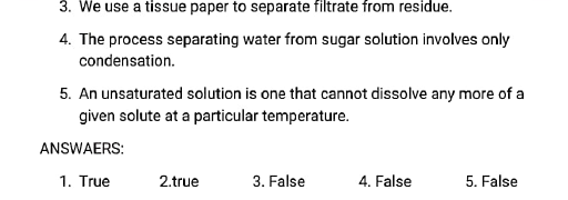 class6 science worksheet 6 4