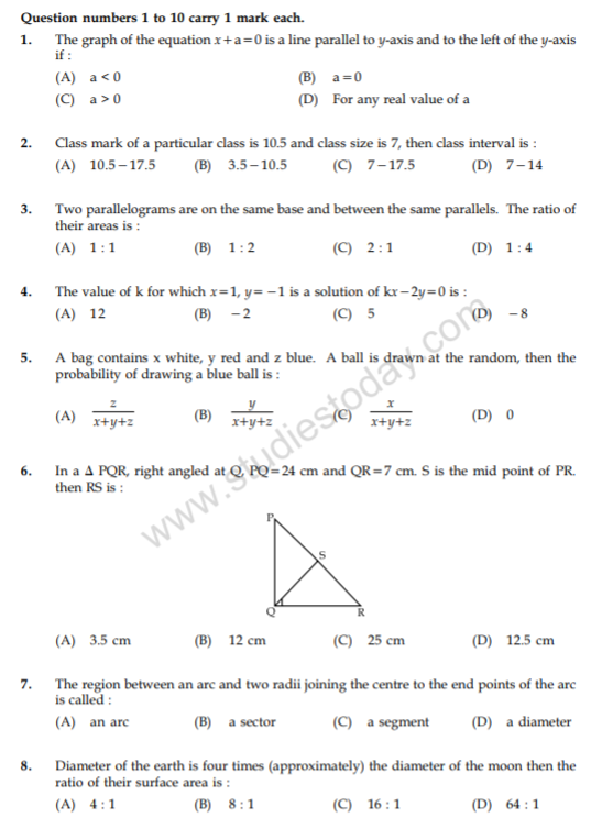 cbse-class-9-mathematics-revision-question-paper-set-8