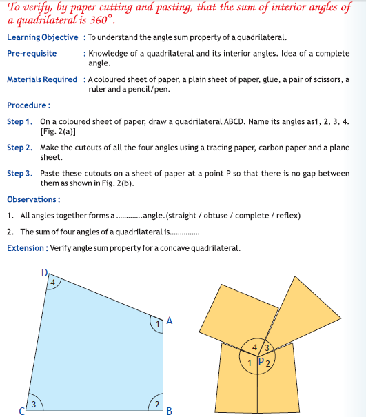 CBSE Class 8 Maths Activity 2