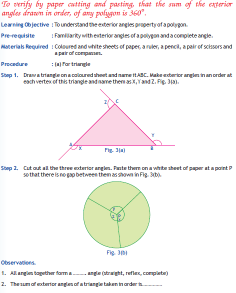 CBSE Class 8 Maths Activity 3