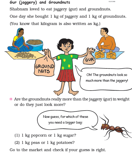 NCERT Class 3 Maths Who is Heavier