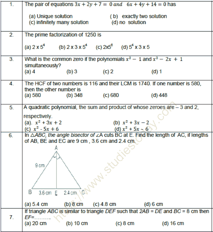 CBSE-Class-10-Mathematics-Basic-2025-Sample-Paper-Solved-Set-9