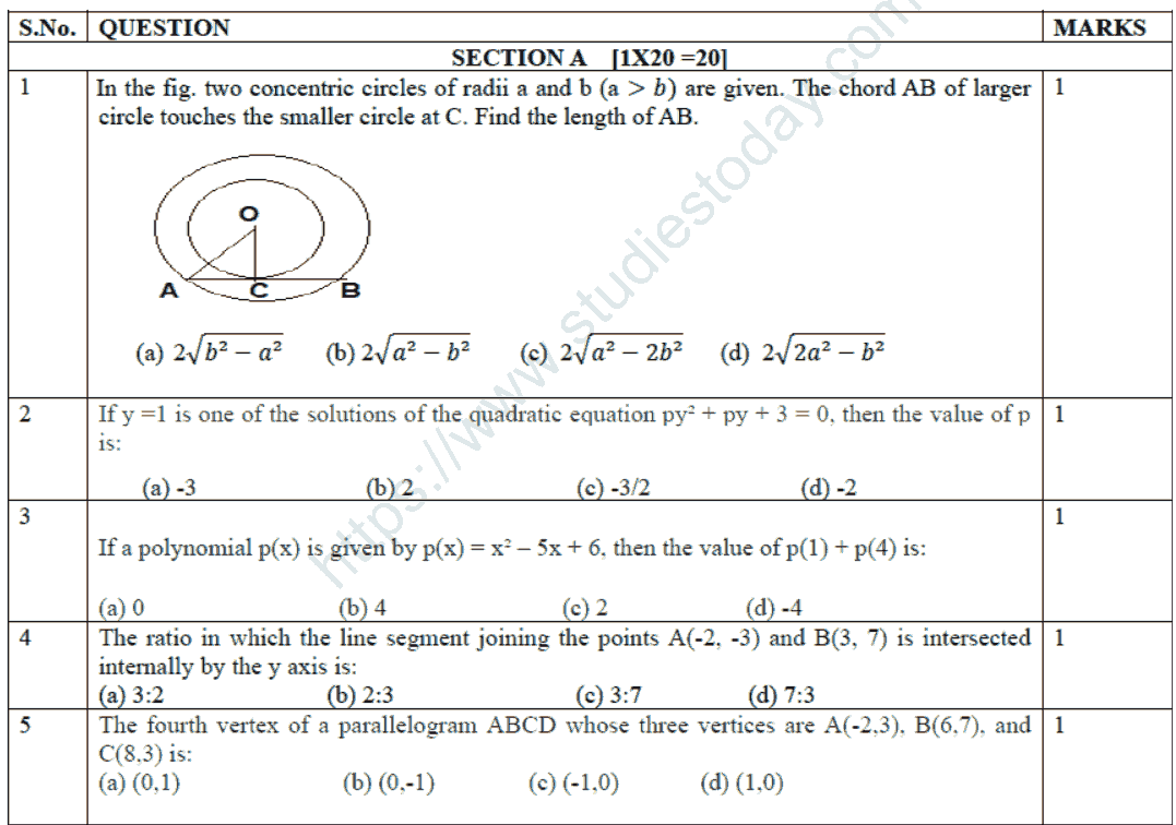 CBSE-Class-10-Mathematics-Standard-2025-Sample-Paper-Solved-Set-6