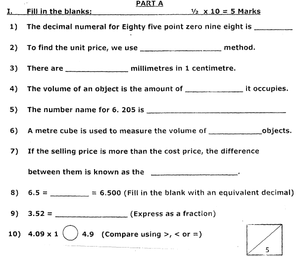 Class_5_Mathematics_Question_Paper_