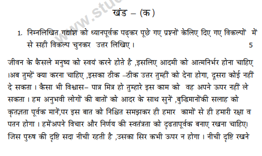 CBSE Class 10 Hindi Sample Paper 2014 (16)