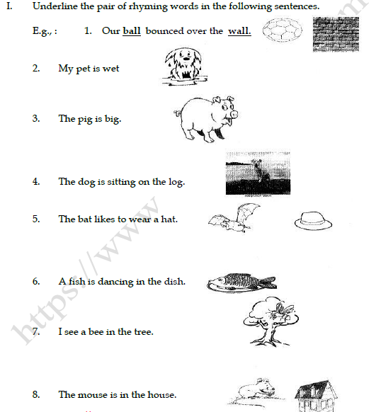 CBSE Class 3 English Practice Worksheet Dont Tell Set A