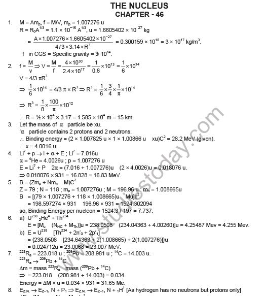 Class 12 Physics HC Verma Solutions